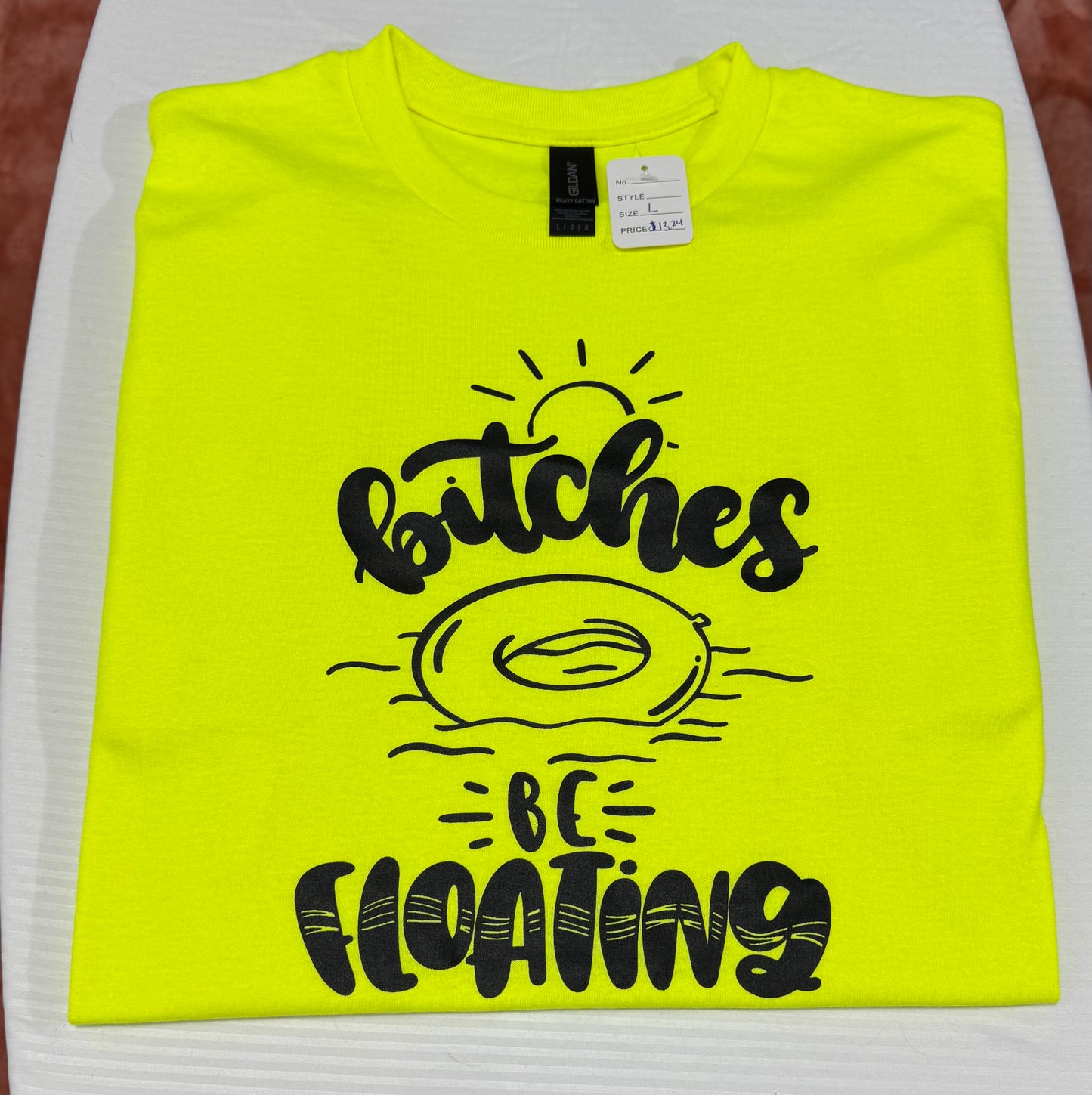 Floating on the water