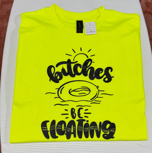 Floating on the water